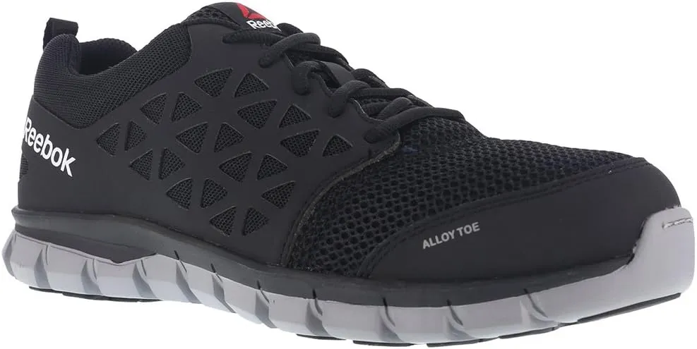 Men's Rb4041 Sublite Cushion Safety Toe Athletic Work Shoe Black