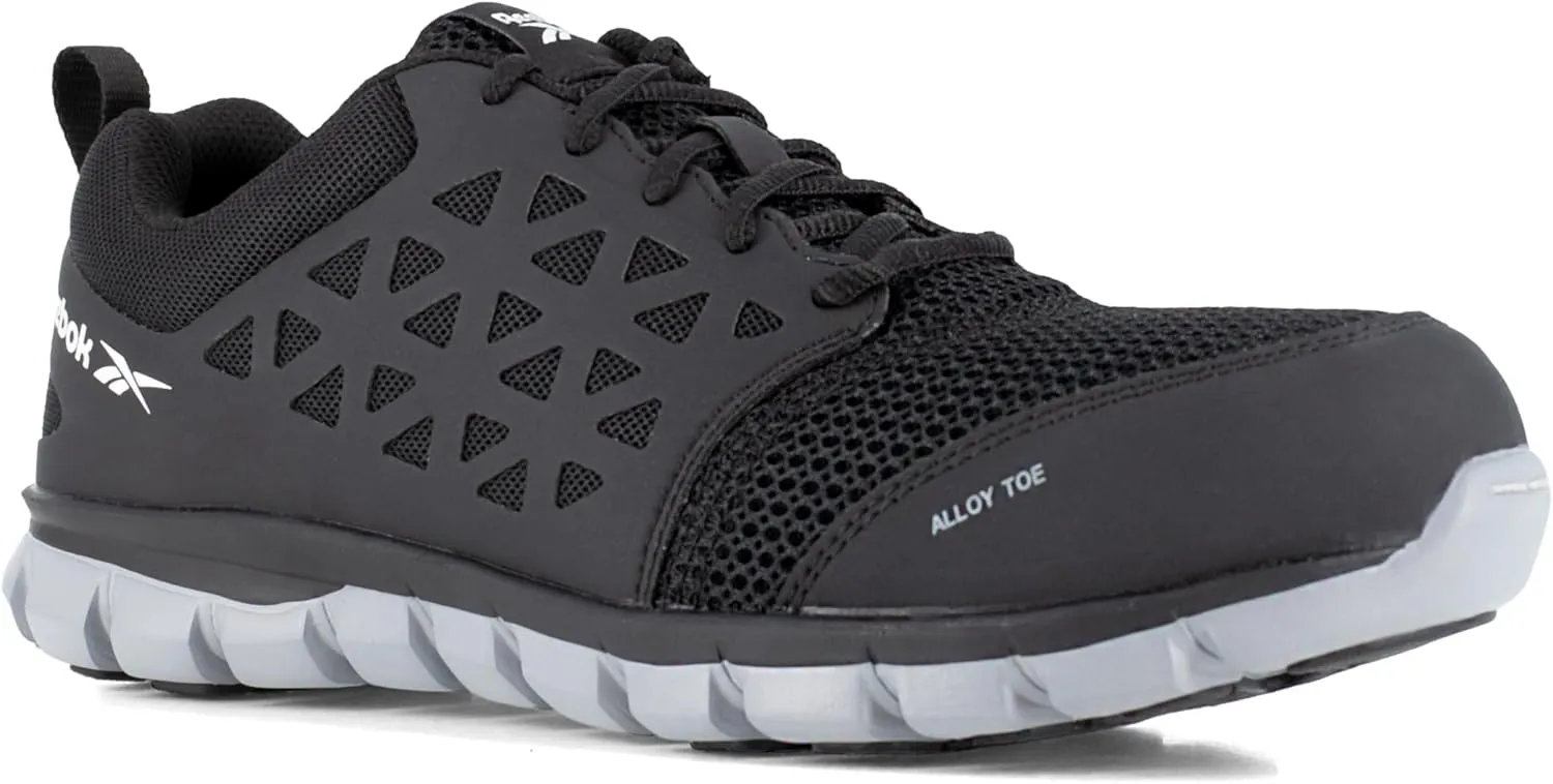 Men's Rb4041 Sublite Cushion Safety Toe Athletic Work Shoe Black