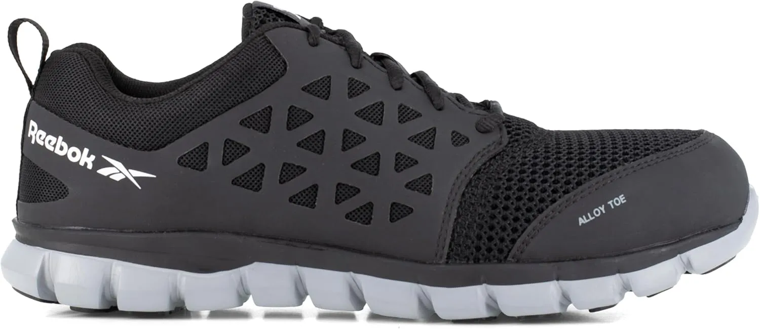 Men's Rb4041 Sublite Cushion Safety Toe Athletic Work Shoe Black