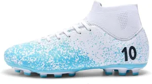 Men's Soccer Cleats Professional Football Boots High-Top Comfortable Breathable Outdoor Indoor Athletic Futsal Training Sneaker