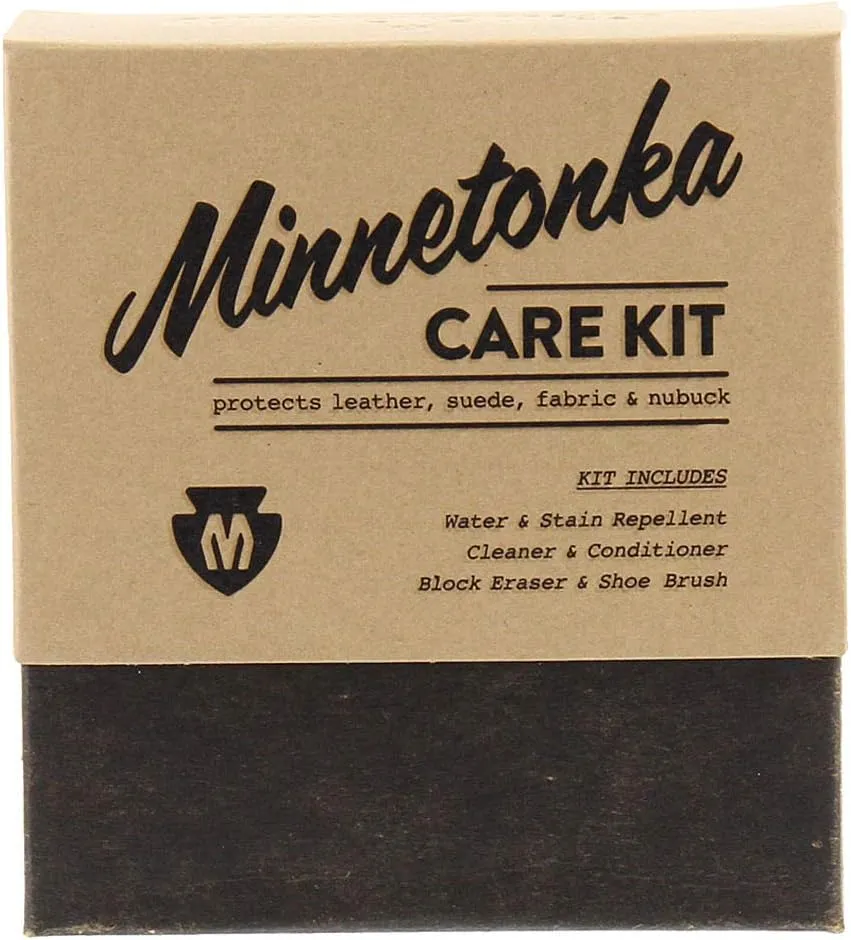 Minnetonka Care Kit – Complete Shoe Cleaning & Protection Set for Suede and Leather