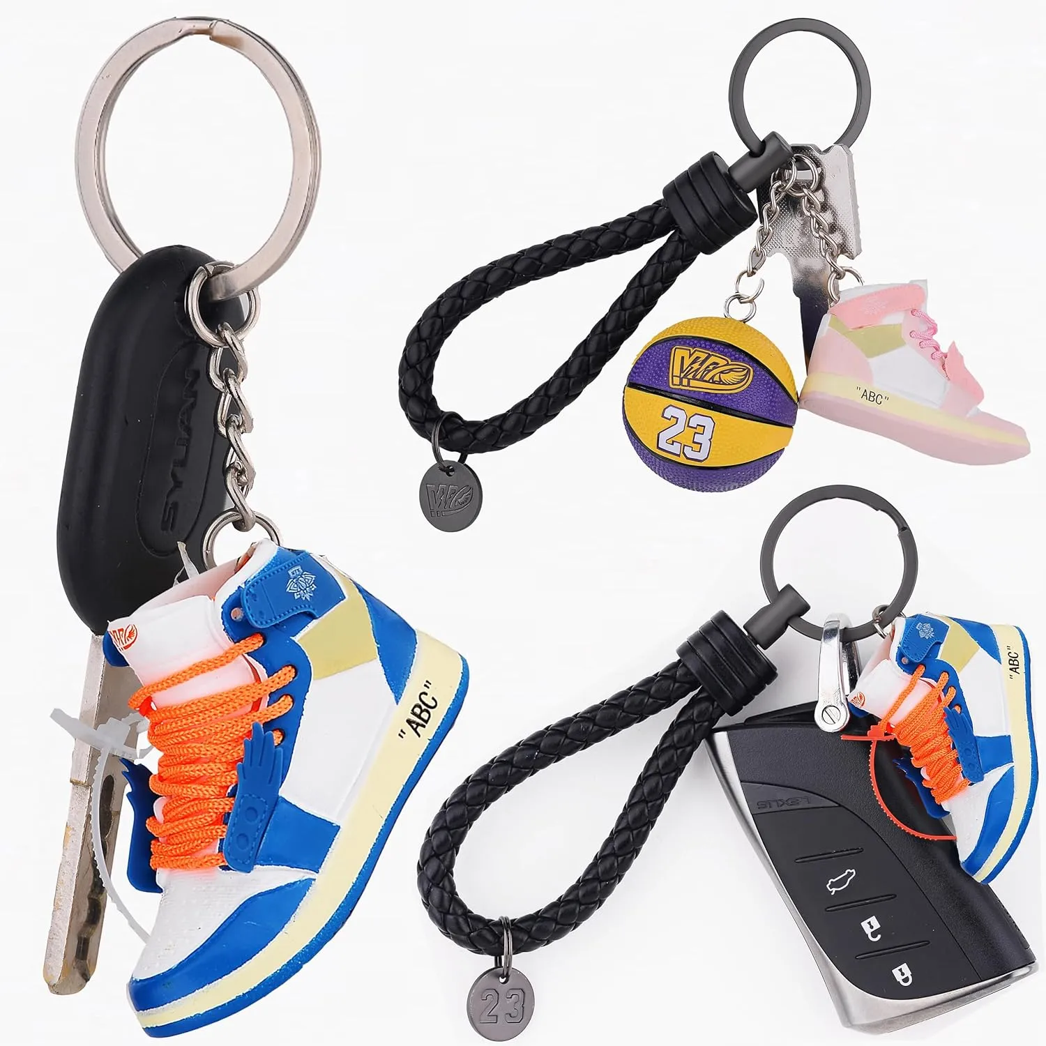MPK 3D Sneaker Keychain for Men & Women retro in beautiful package Boyfriend and Girlfriend Perfect Valentine's Day Gift