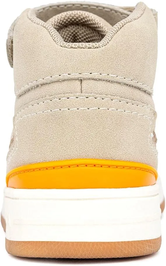 Nautica Kids High Top Basketball Sneakers – Toddler/Little Kid Fashion Boots, Comfortable Athletic Walking Shoes for Boys and Girls