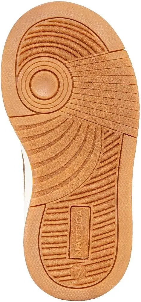 Nautica Kids High Top Basketball Sneakers – Toddler/Little Kid Fashion Boots, Comfortable Athletic Walking Shoes for Boys and Girls
