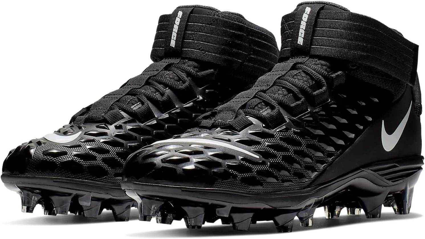 Nike Force Savage Pro BV3969-100 White-Orange-Black Men's Football Cleats