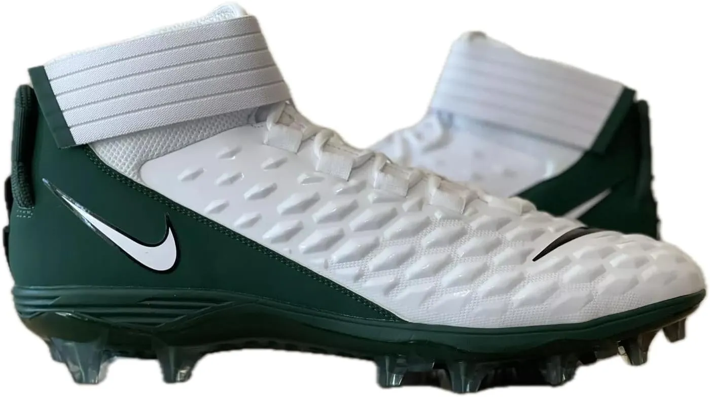 Nike Force Savage Pro BV3969-100 White-Orange-Black Men's Football Cleats