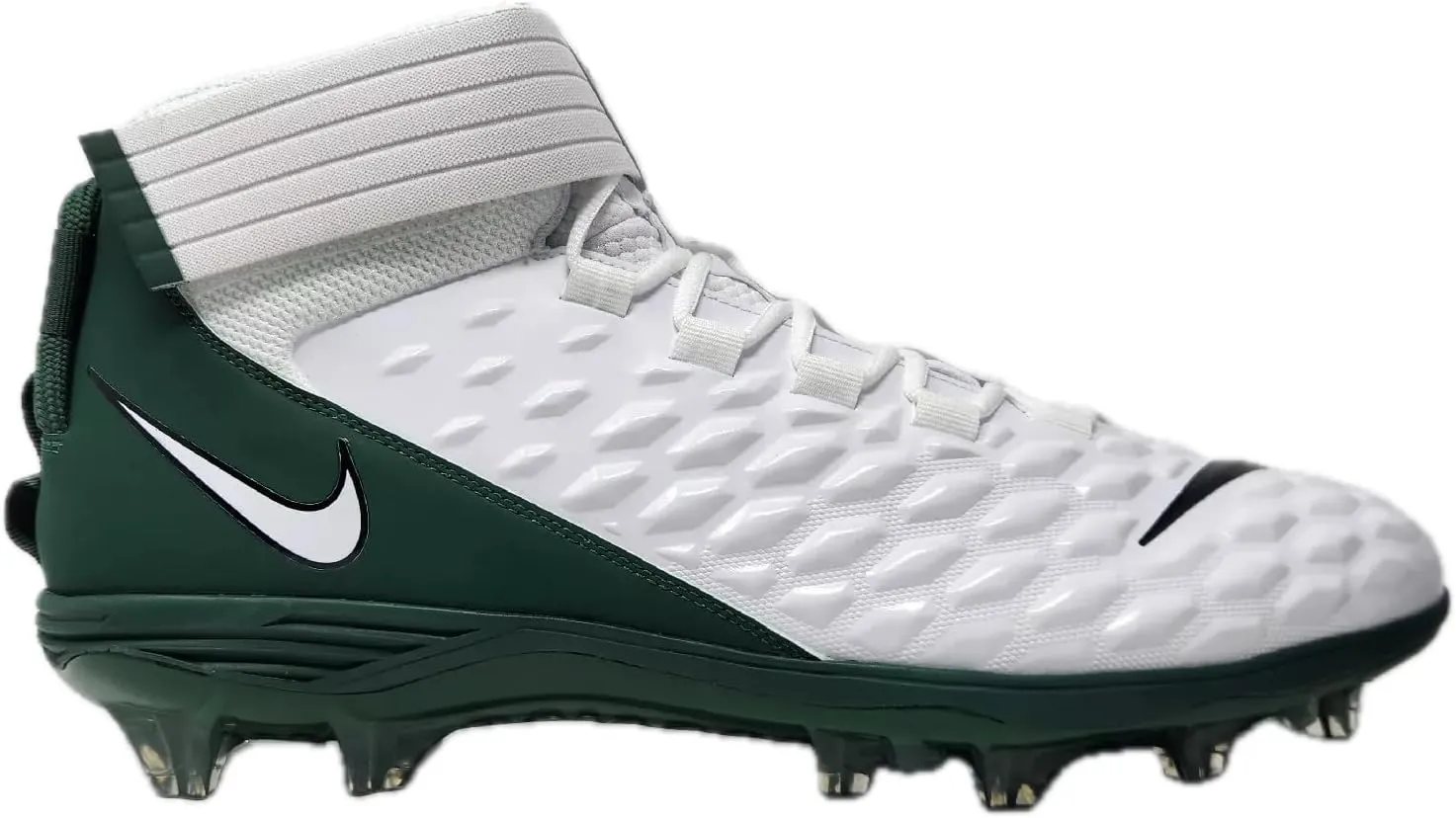 Nike Force Savage Pro BV3969-100 White-Orange-Black Men's Football Cleats