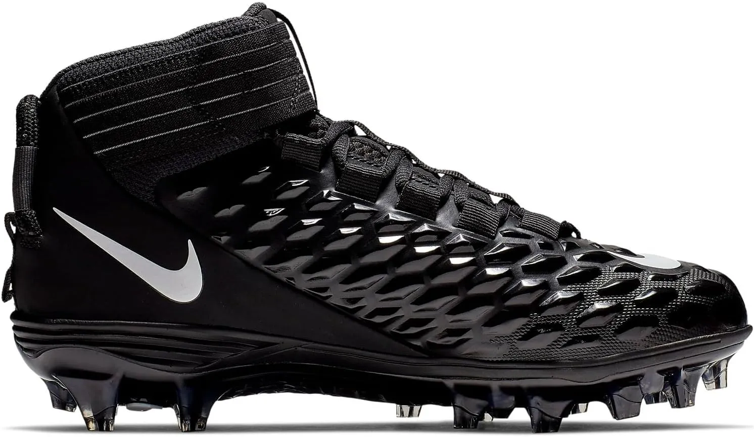 Nike Force Savage Pro BV3969-100 White-Orange-Black Men's Football Cleats