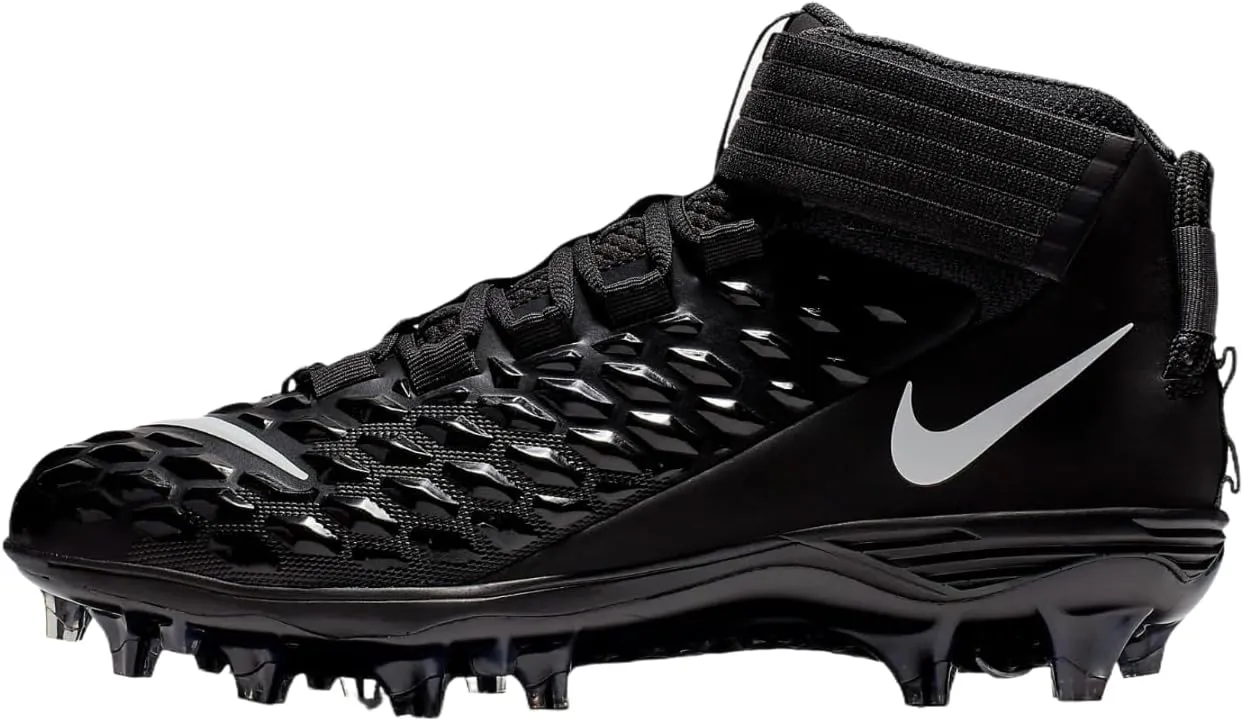 Nike Force Savage Pro BV3969-100 White-Orange-Black Men's Football Cleats