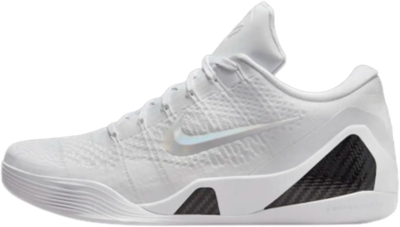 Nike Kobe 9 Elite Low Protro Men's Basketball Shoes White/White-White FZ7334-100 Size 6.5