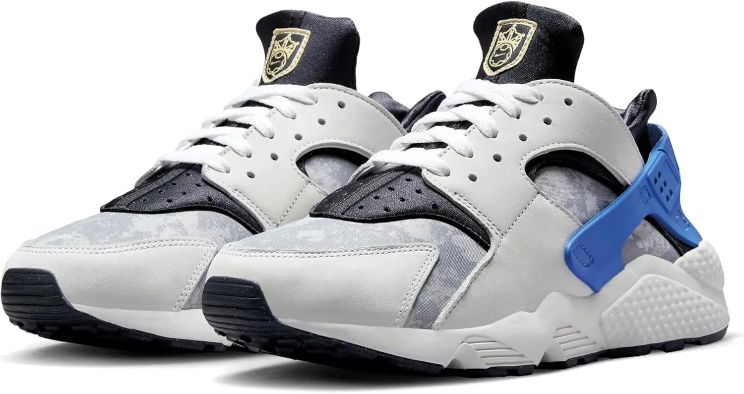 Nike mens Air Huarache Premium Shoes, Summit White/Anthracite, 9.5