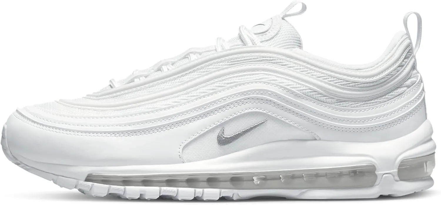 Nike Men's Air Max 97 Shoes, Multicolour White Reflective Silver Wolf Grey 105, 7.5