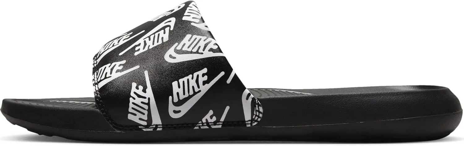 Nike Men's Beach and Pool Shoes, Black Black White Black 008, 7.5