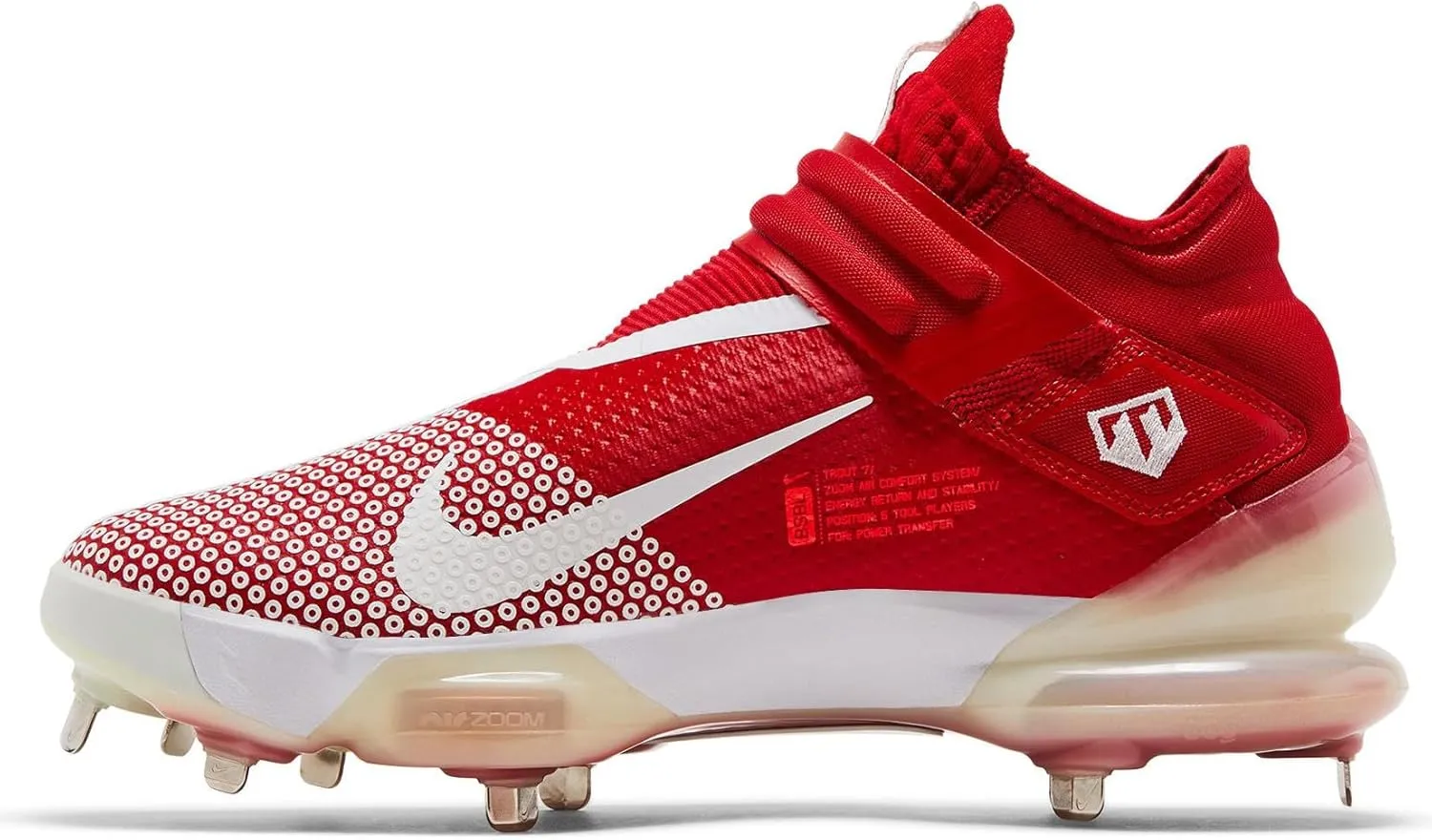 Nike Men's Force Zoom Trout 7 Pro Metal Baseball Cleats