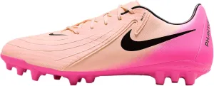Nike Phantom GX 2 Academy AG Low-Top Soccer Cleats (FJ2552-800, Crimson Tint/Pink Blast/Black)