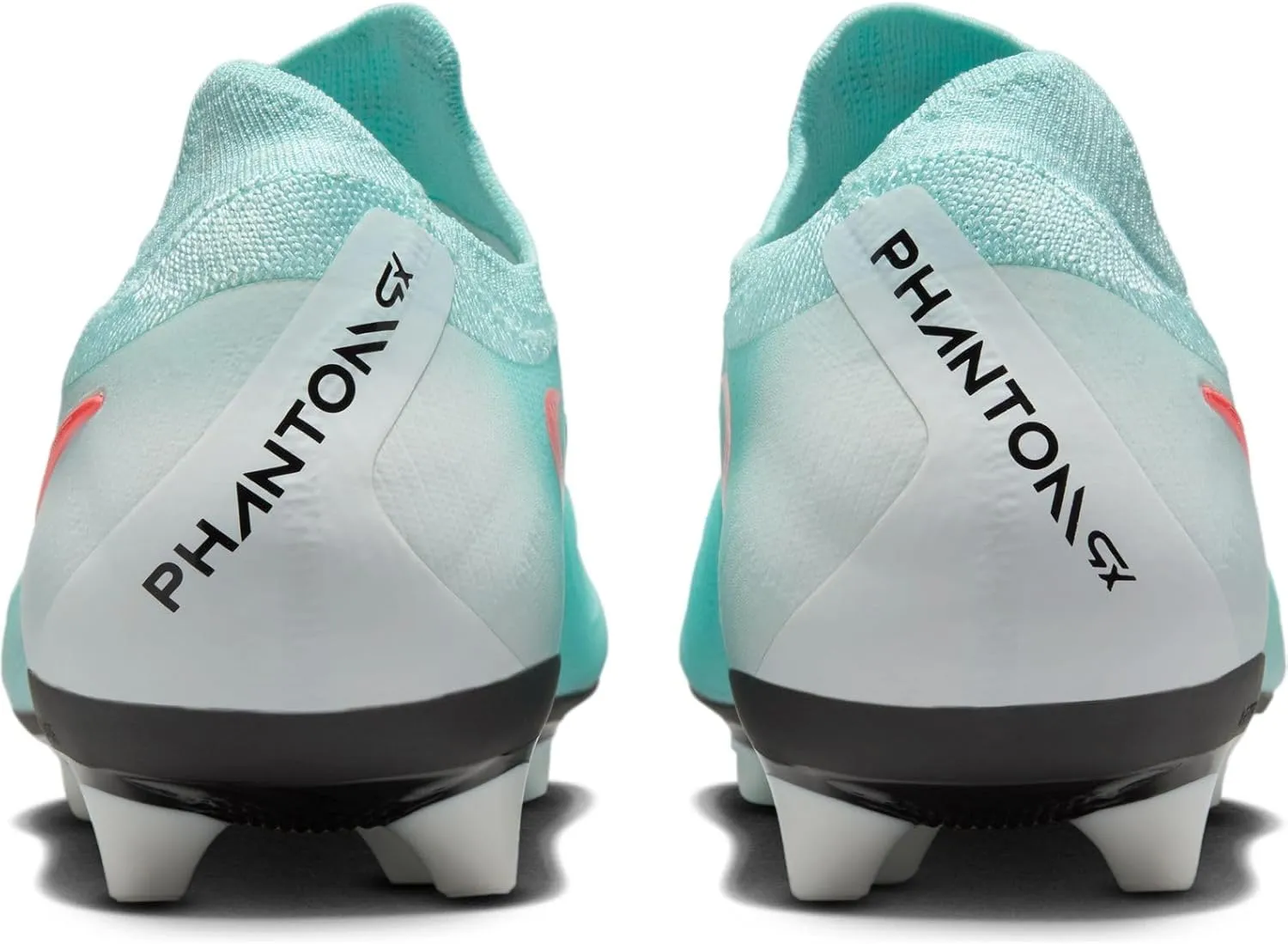 Nike Phantom GX 2 Pro AG Low-Top Soccer Cleats (FJ2582-300, Mint/Off Noir/Atomic Red)