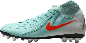 Nike Phantom Luna 2 Academy AG High-Top Soccer Cleats (FJ2585-300, Mint/Off Noir/Atomic Red)