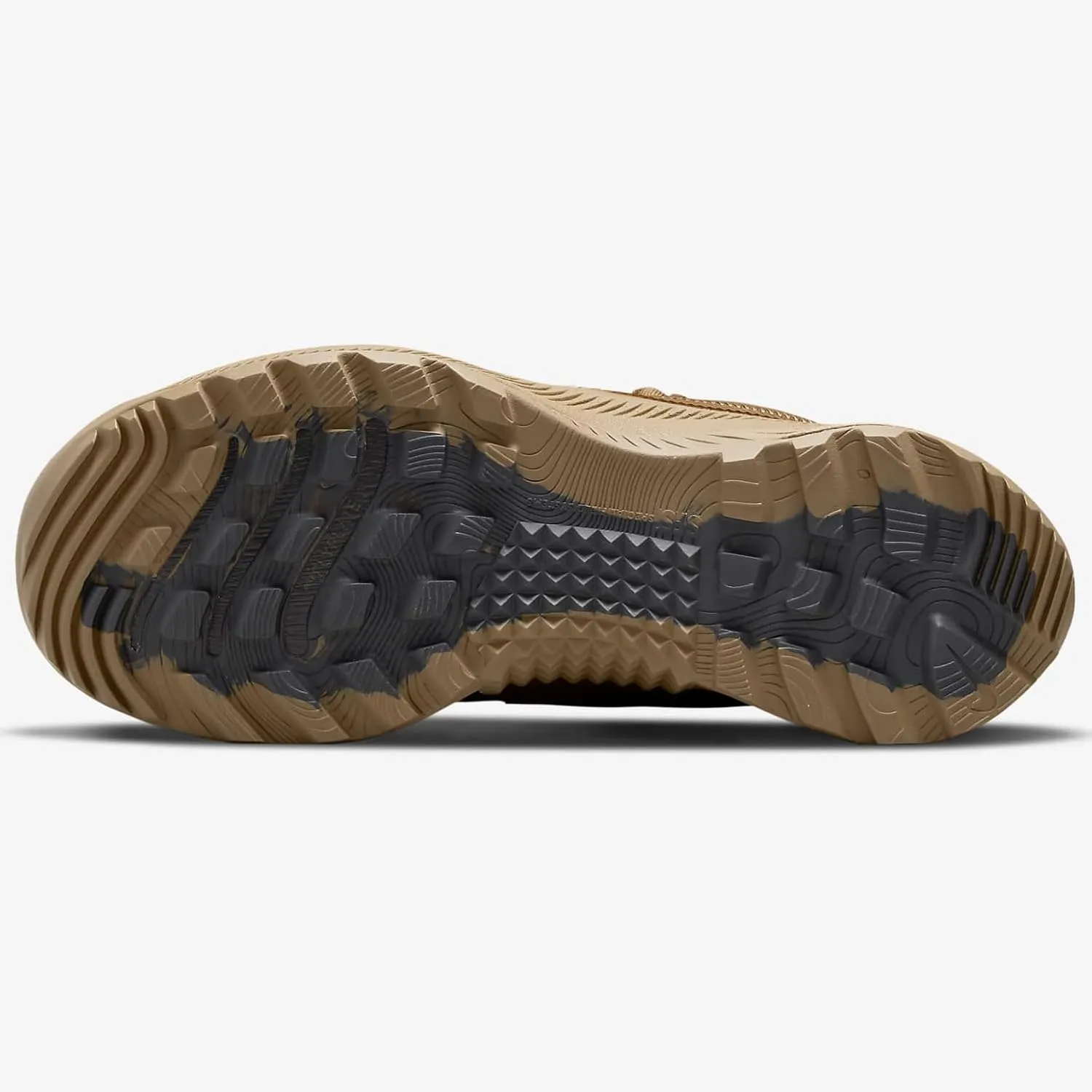 Nike React SFB Carbon Dark Stucco/Black/Rattan/Total Orange Men's Elite Outdoor Shoe US