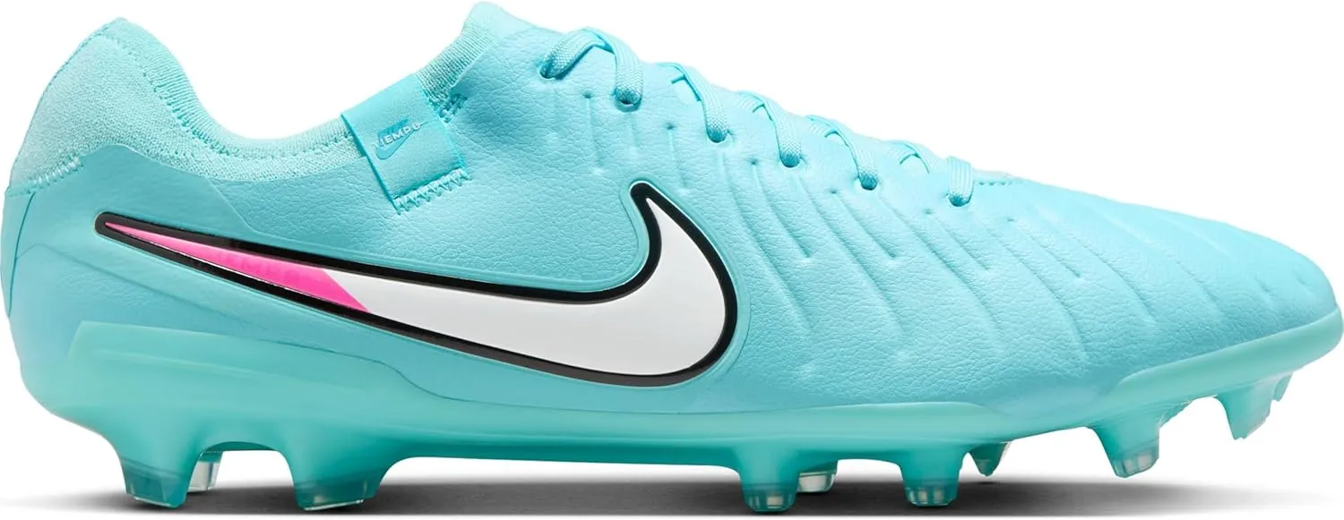 Nike Tiempo Legend 10 Pro Firm-Ground Low-Top Soccer Cleats (DV4333-401, Copa/White)