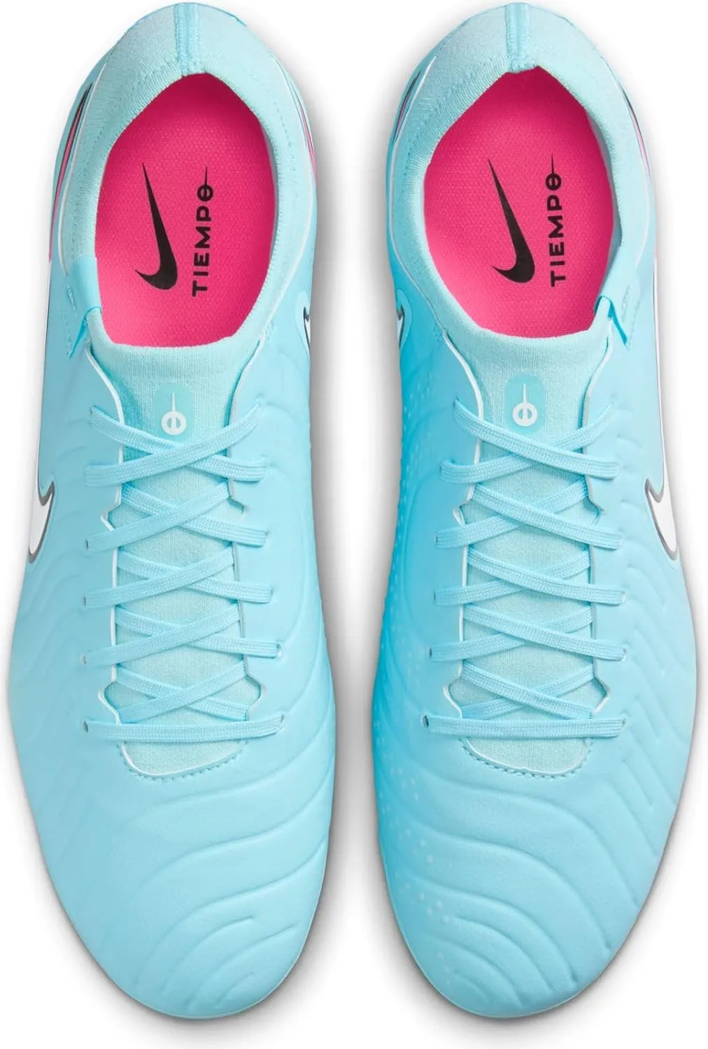 Nike Tiempo Legend 10 Pro Firm-Ground Low-Top Soccer Cleats (DV4333-401, Copa/White)