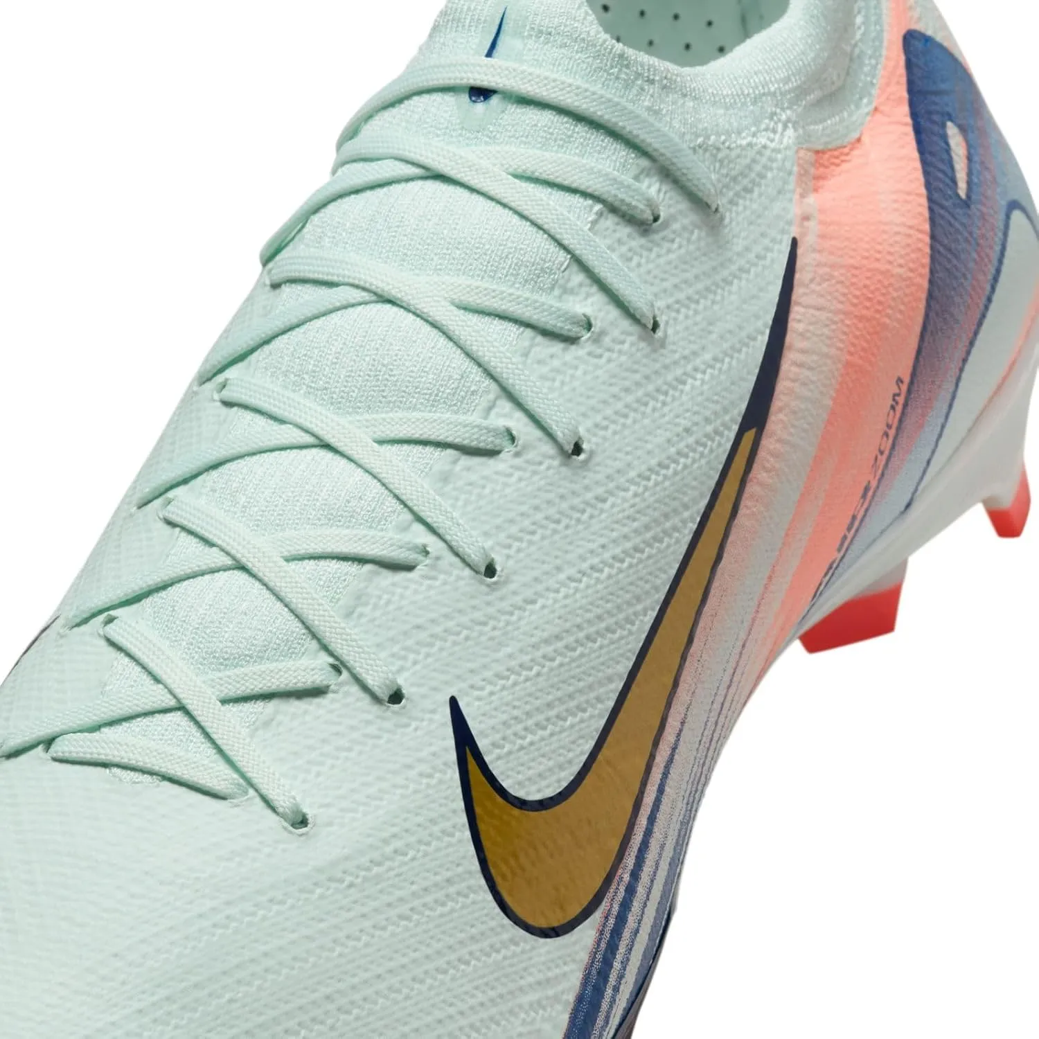 Nike Vapor 16 Pro Mercurial Dream Speed FG Low-Top Soccer Cleats (FZ1390-300, Barely Green/Crimson Pulse/Metallic Gold Coin)