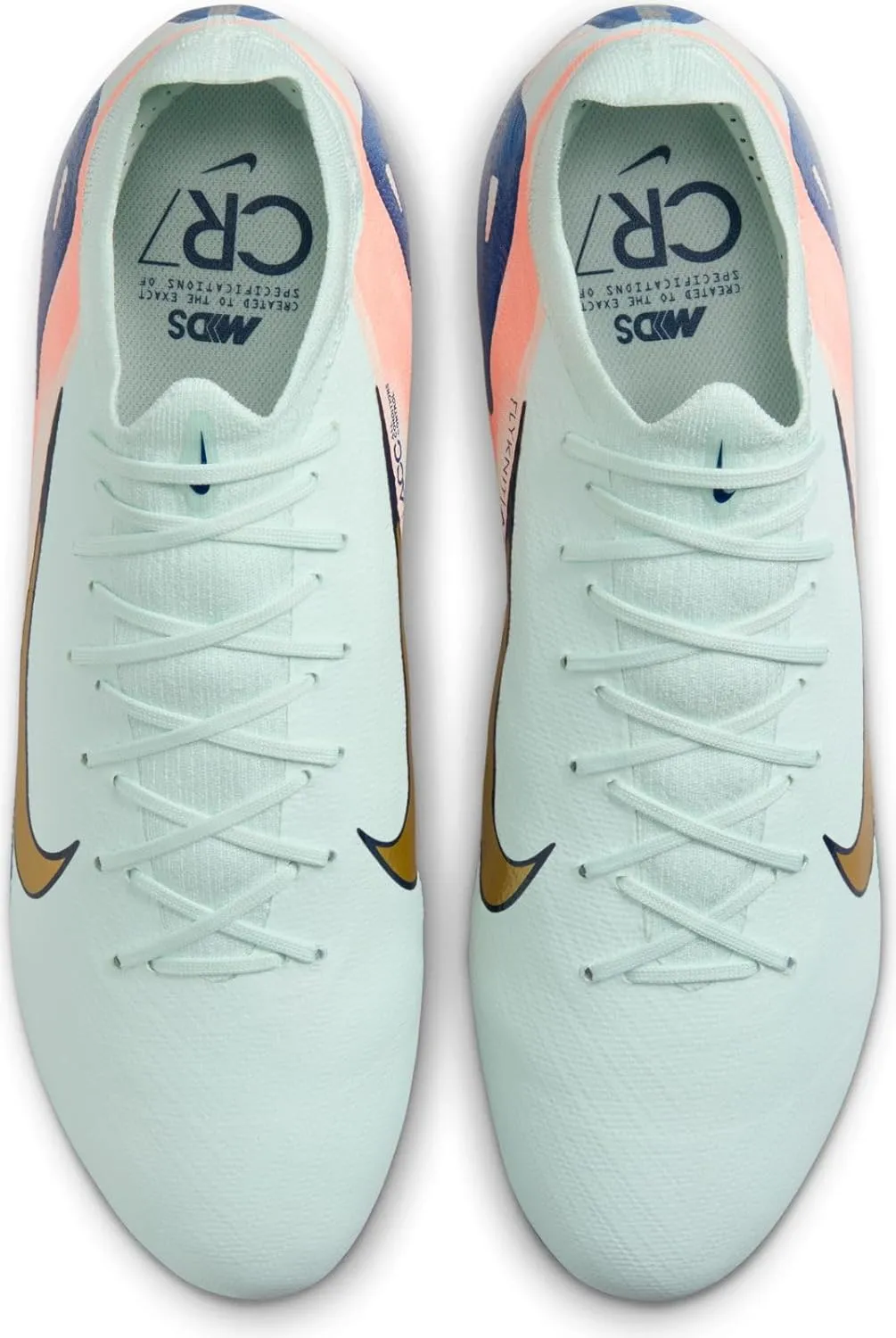 Nike Vapor 16 Pro Mercurial Dream Speed FG Low-Top Soccer Cleats (FZ1390-300, Barely Green/Crimson Pulse/Metallic Gold Coin)