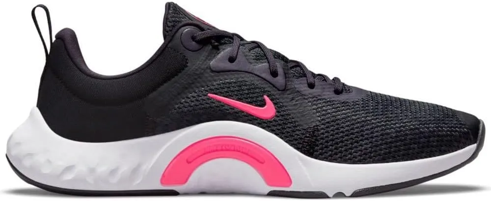 Nike Women Gymnastics Shoes Sneaker, Black Hyper Pink Cave Purple Lilac, 10 US