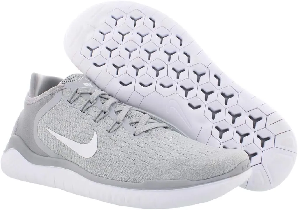 Nike Women's Free RN 2018 Black/White Running Shoe 7 US