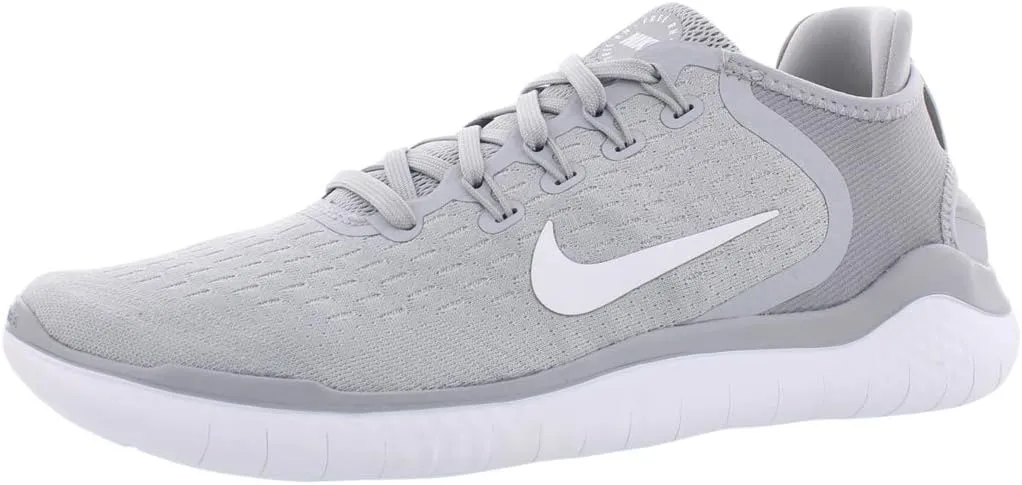 Nike Women's Free RN 2018 Black/White Running Shoe 7 US