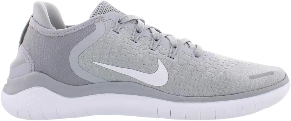 Nike Women's Free RN 2018 Black/White Running Shoe 7 US