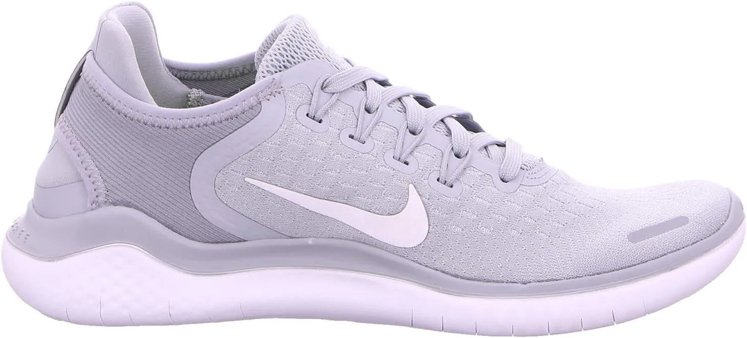 Nike Women's Free RN 2018 Black/White Running Shoe 7 US