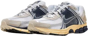 Nike Zoom Vomero 5 Men's Shoes (HF4259-100, White/Cream II/Metallic Platinum/Thunder Blue) Size 9