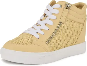 Nine West Women's Tons High Top Hidden Wedge Sneaker