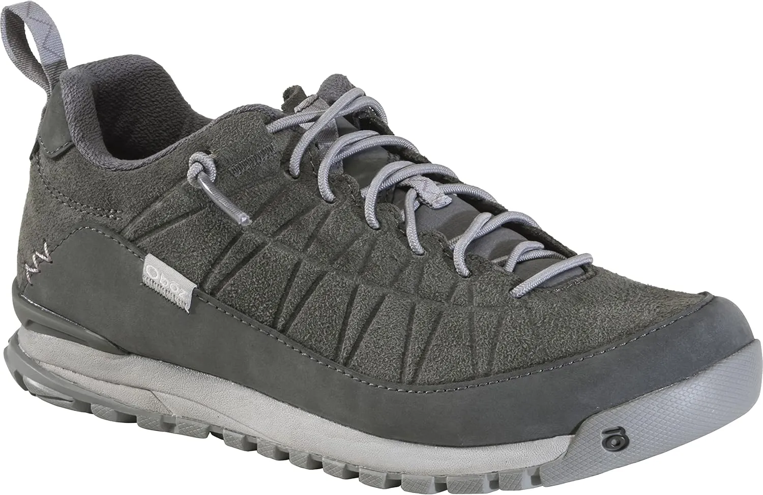 Oboz Women's Jeannette Low Casual Shoe, Charcoal, 5.5