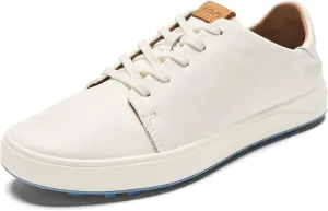 OLUKAI Wailea Women's Golf Shoes, Spikeless Golf Shoes, Supple Full-Grain Leather & Contoured Footbed, Waterproof & Stain-Resistant