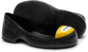 OST Unisex Steel Toe Shoe Covers – Slip-Resistant Lightweight PVC Safety Overshoes with Color Coded Sizing