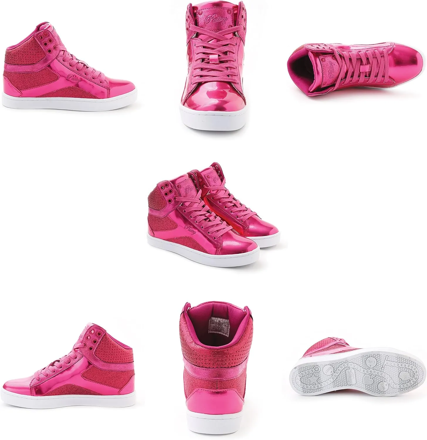 Pastry Pop Tart Glitter High-Top Sneaker & Dance Shoe for Women