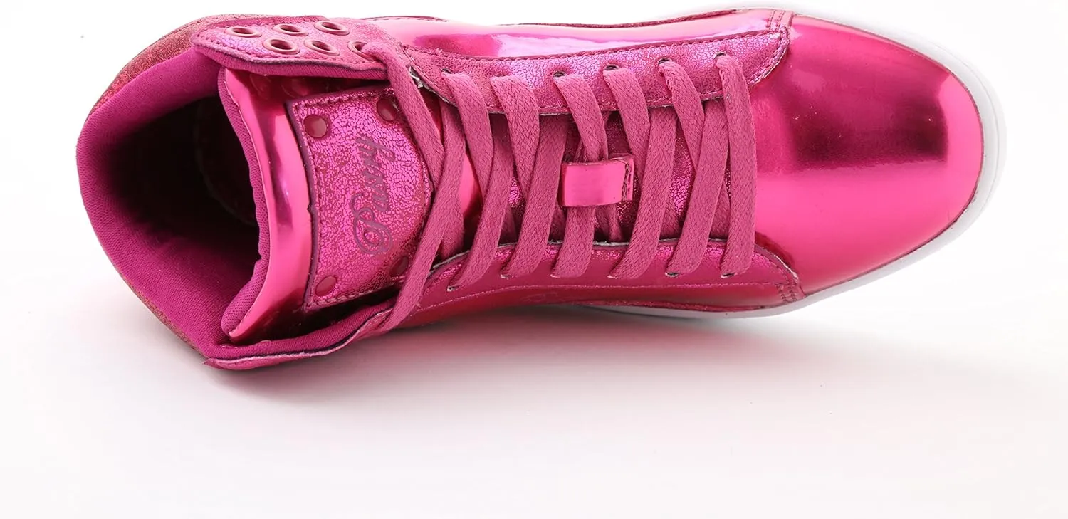 Pastry Pop Tart Glitter High-Top Sneaker & Dance Shoe for Women