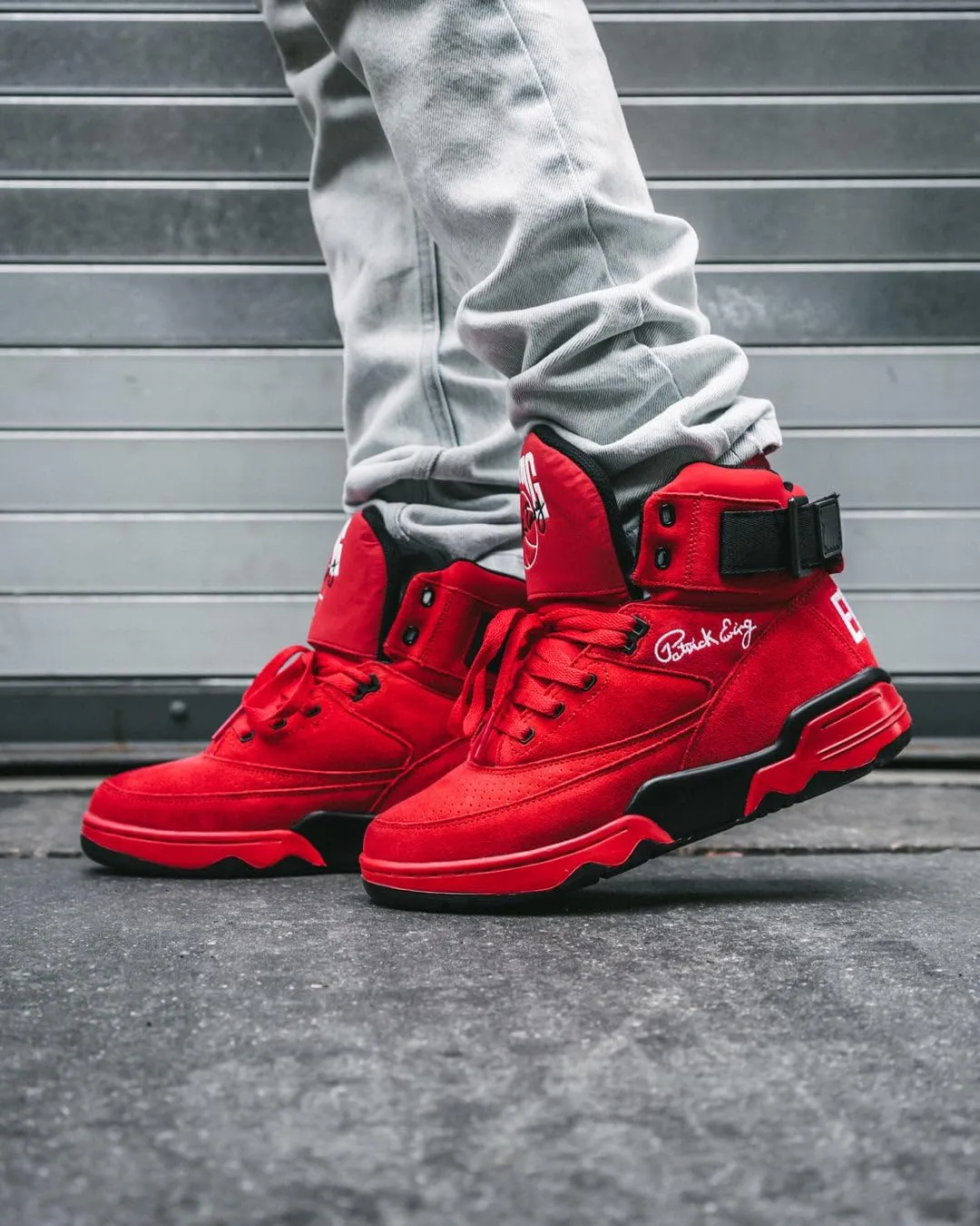 PATRICK EWING ATHLETICS 33 HI OG Red Suede/White/Black 1EW90013-601