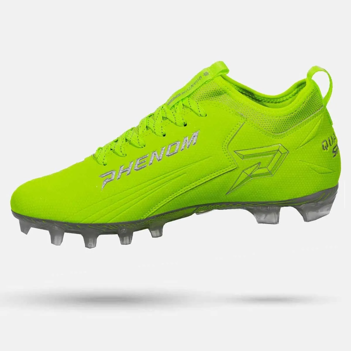 Phenom Elite Quantum Speed Football Cleats – Lightweight Speed Cleats for Men with Traction Plate – Performance Cleats for Football, Lacrosse & Rugby