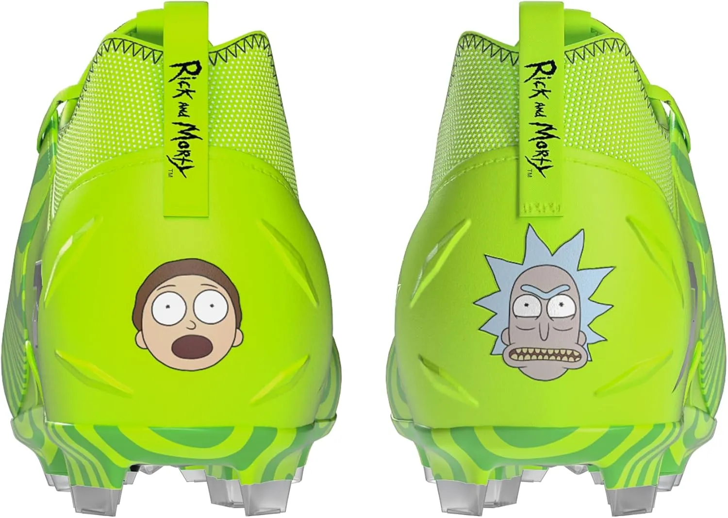 Phenom Elite Rick and Morty Football Cleats - Quantum Speed 2.0