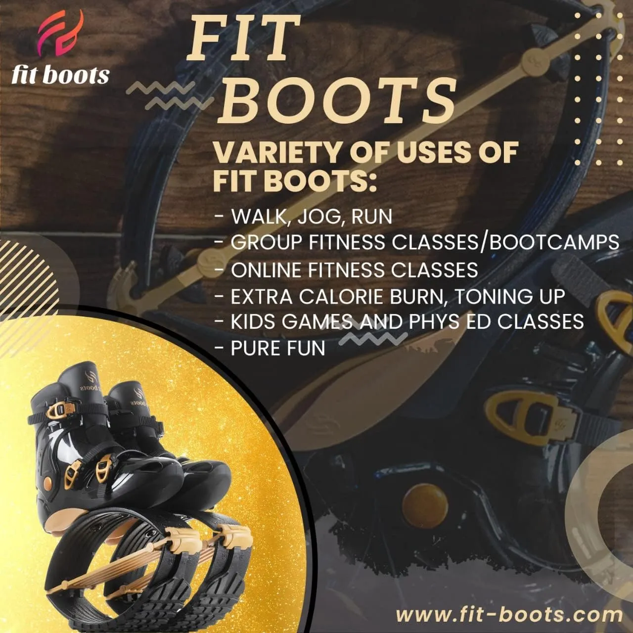 Premium Low Impact Rebound Shoe Fits kangoo Jumps for Extra Calorie Burn, Running, Virtual Fitness Classes