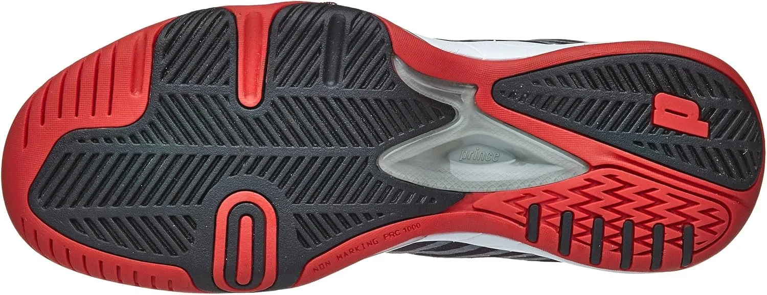 Prince T22 Lite Black/White/Red Men's Shoes