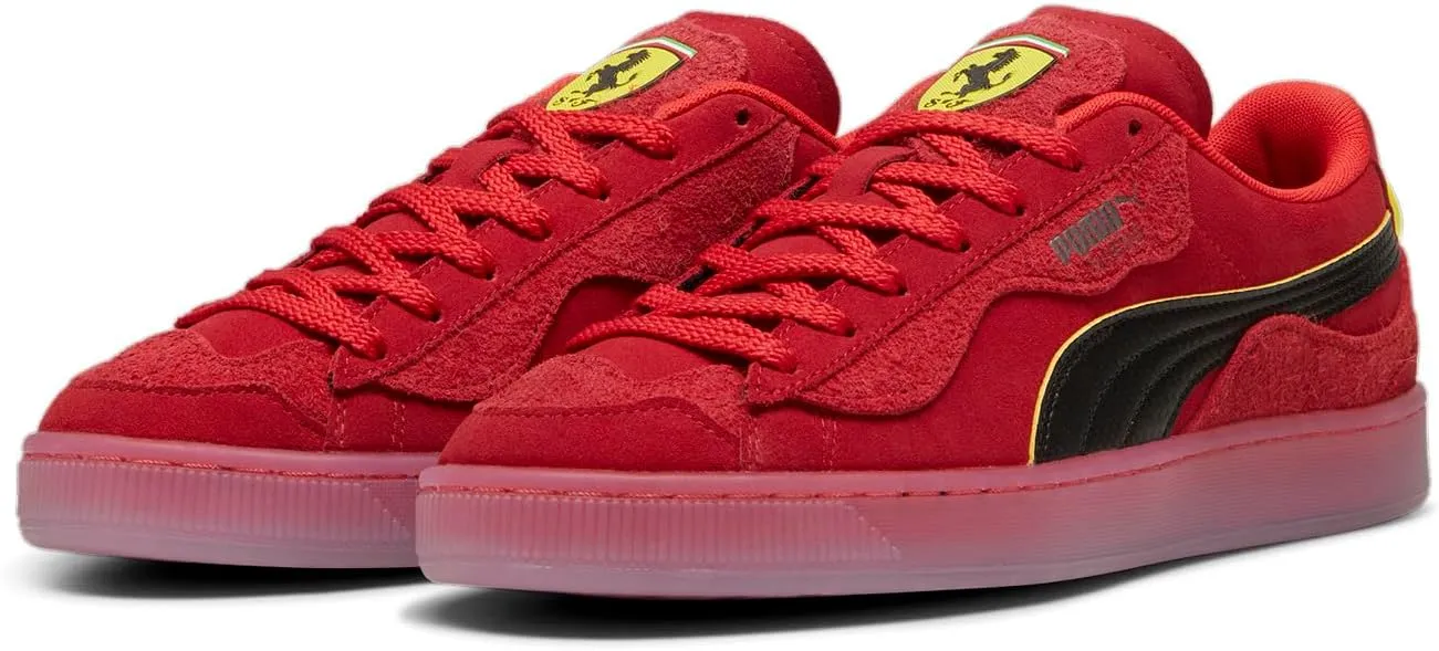 PUMA Men's Ferrari Suede Trippy Sneaker