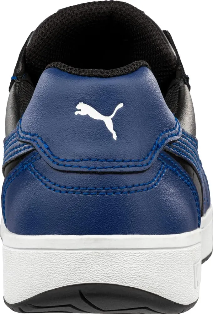 PUMA Men's Frontcourt Blue Black Low Sd Industrial Shoe