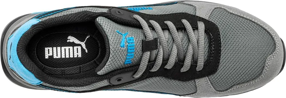 PUMA Men's Frontside Black Grey Sd Industrial Shoe