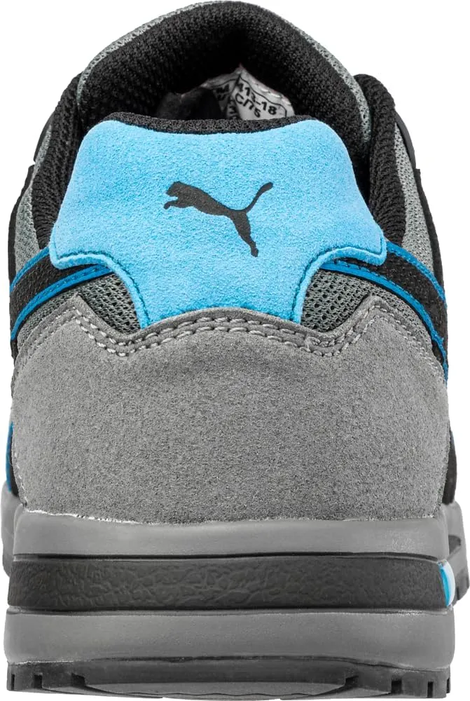 PUMA Men's Frontside Black Grey Sd Industrial Shoe