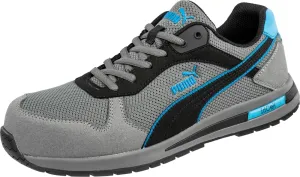 PUMA Men's Frontside Black Grey Sd Industrial Shoe