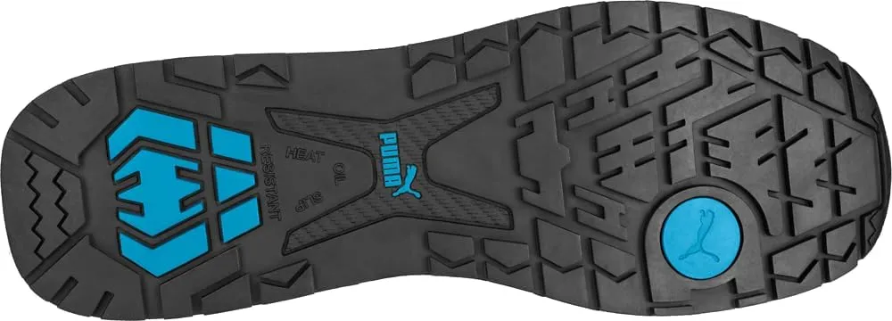 PUMA Men's Frontside Black Grey Sd Industrial Shoe