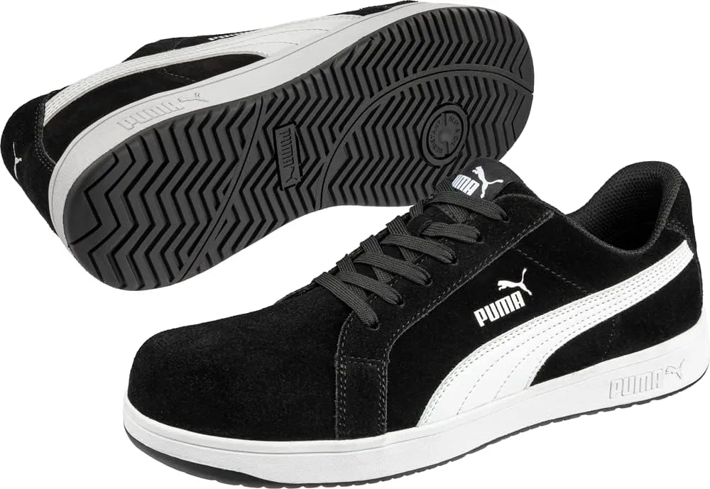 PUMA Men's Iconic Black Eh Industrial Shoe